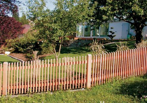 Lattenzaun Modell - Der perfekte Gartenzaun