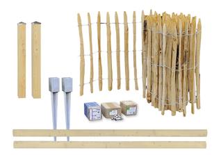 Querriegelpaket mit halbrunden Querriegeln