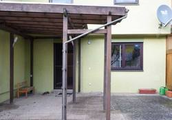 Terrasse ohne Fröschl - Überdachung