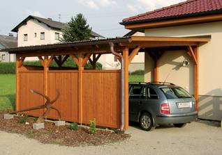 Carport - schlichte Form - Maßanfertigung