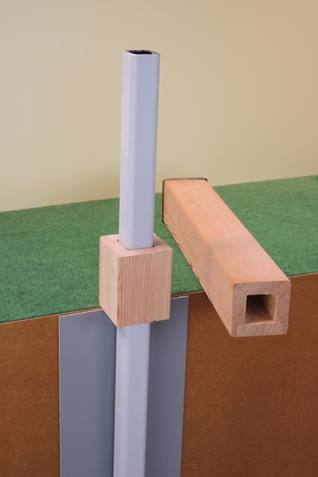 Formrohr zum Einbetonieren in Beton
