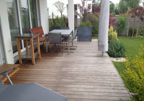 Terrassenboden aus Lärchenholz