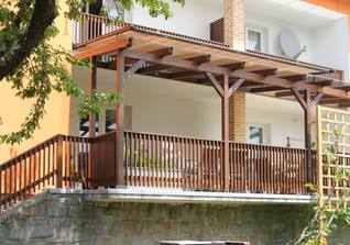 Beschattung Terrasse auf Knopfdruck