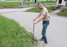 Vorbohren mit Handbohrer