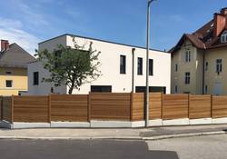 Sichtschutz Lärche mit Salzimprägnierung
