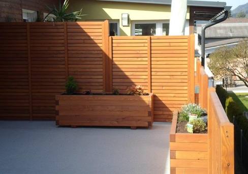 Sichtschutz nach Maß für Terrasse