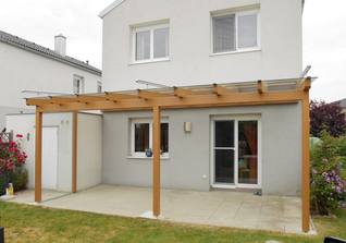 Terrassenüberdachung mit gekoppelter Markise