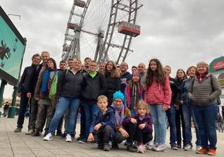 Fahrt mit dem Riesenrad