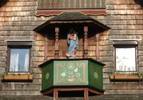 Haus Schindeln aus Lärchenholz