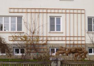 Rankgitter aus Holz