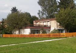 Lattenzaun aus Lärchenholz