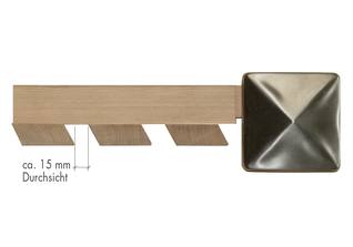 Detailansicht Sichtschutz Rhombus