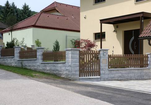 Bretterzaun - Felder nach Maß gefertigt
