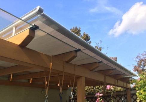 Terrassenüberdachung mit Beschattung